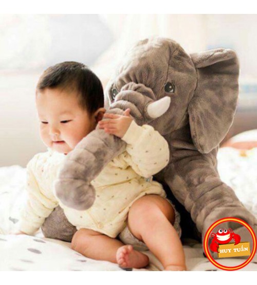 Gối ôm hình voi cho bé 